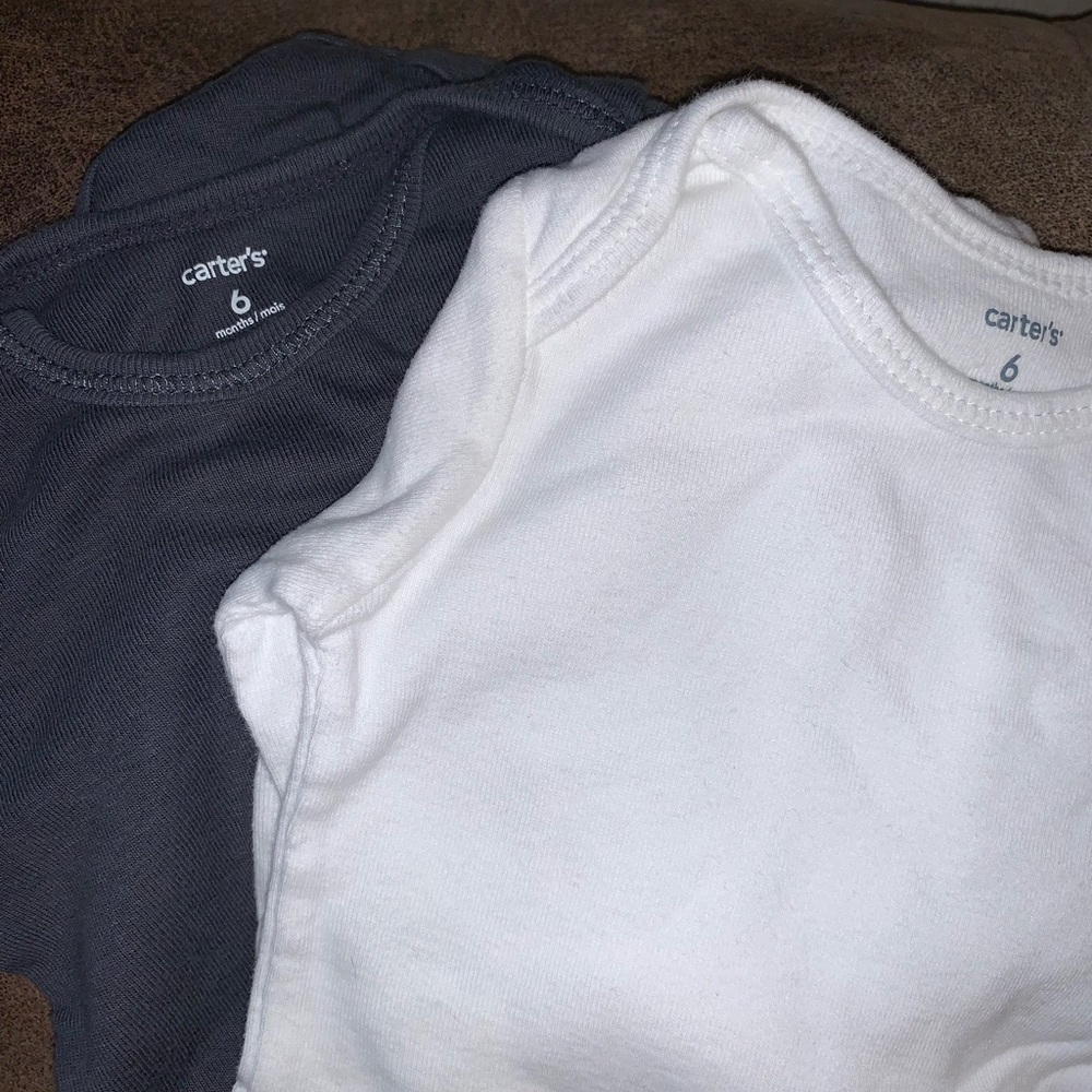 Carter’s long sleeve onesies